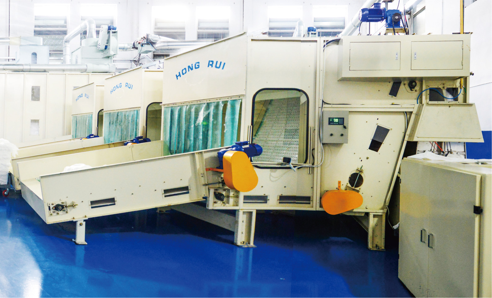 HW2001型人工喂棉稱量機(jī)